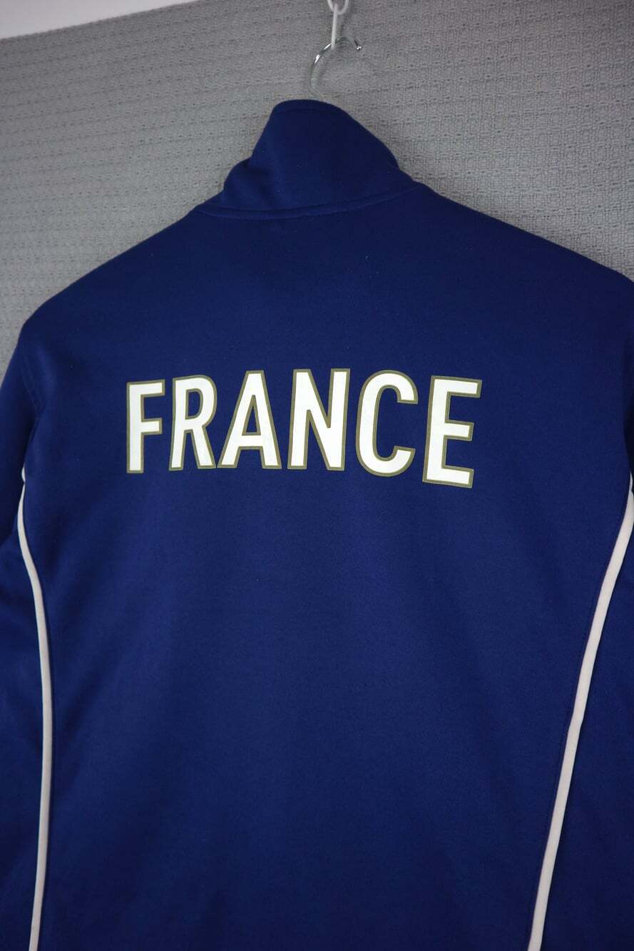 Vintage Adidas France National Team Football World Cup Track Jacket Medium Fifa - Picture 6 of 9